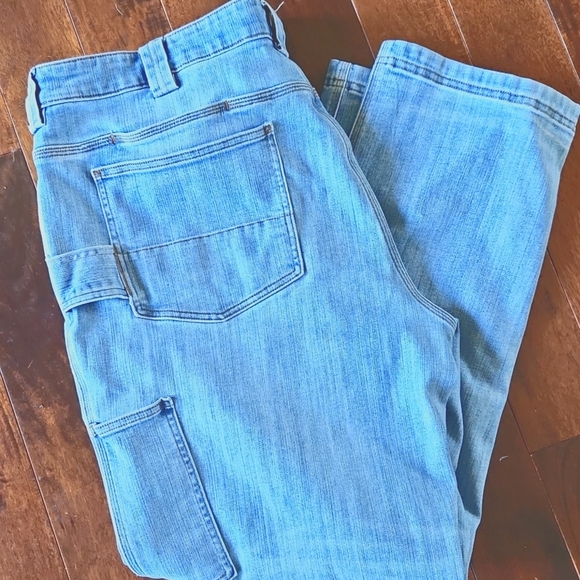 Duluth Trading Co Flex Ballroom Jeans Men’s Size 42x32 - Picture 1 of 16